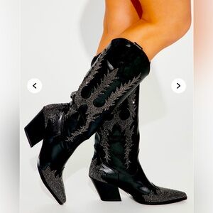 Rhinestone Cowboy bling boots ✨New/Box